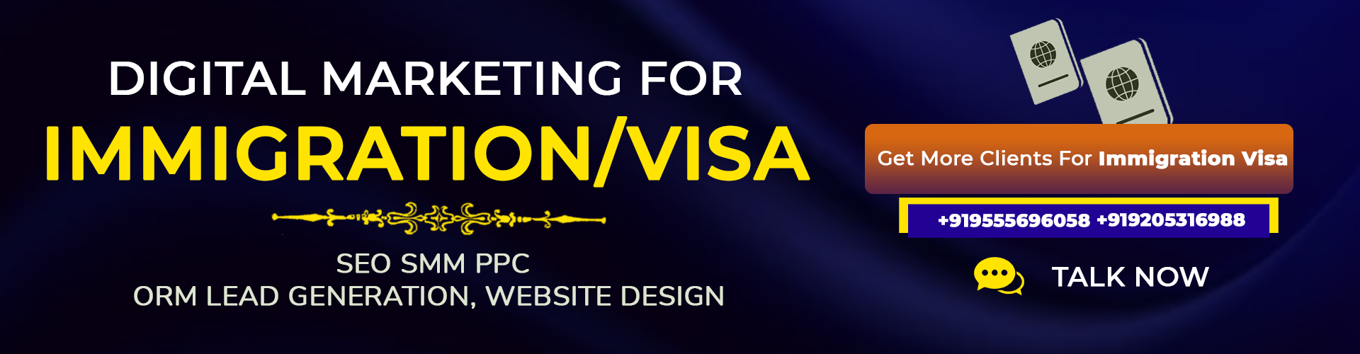 digital marketing for visa immigration company